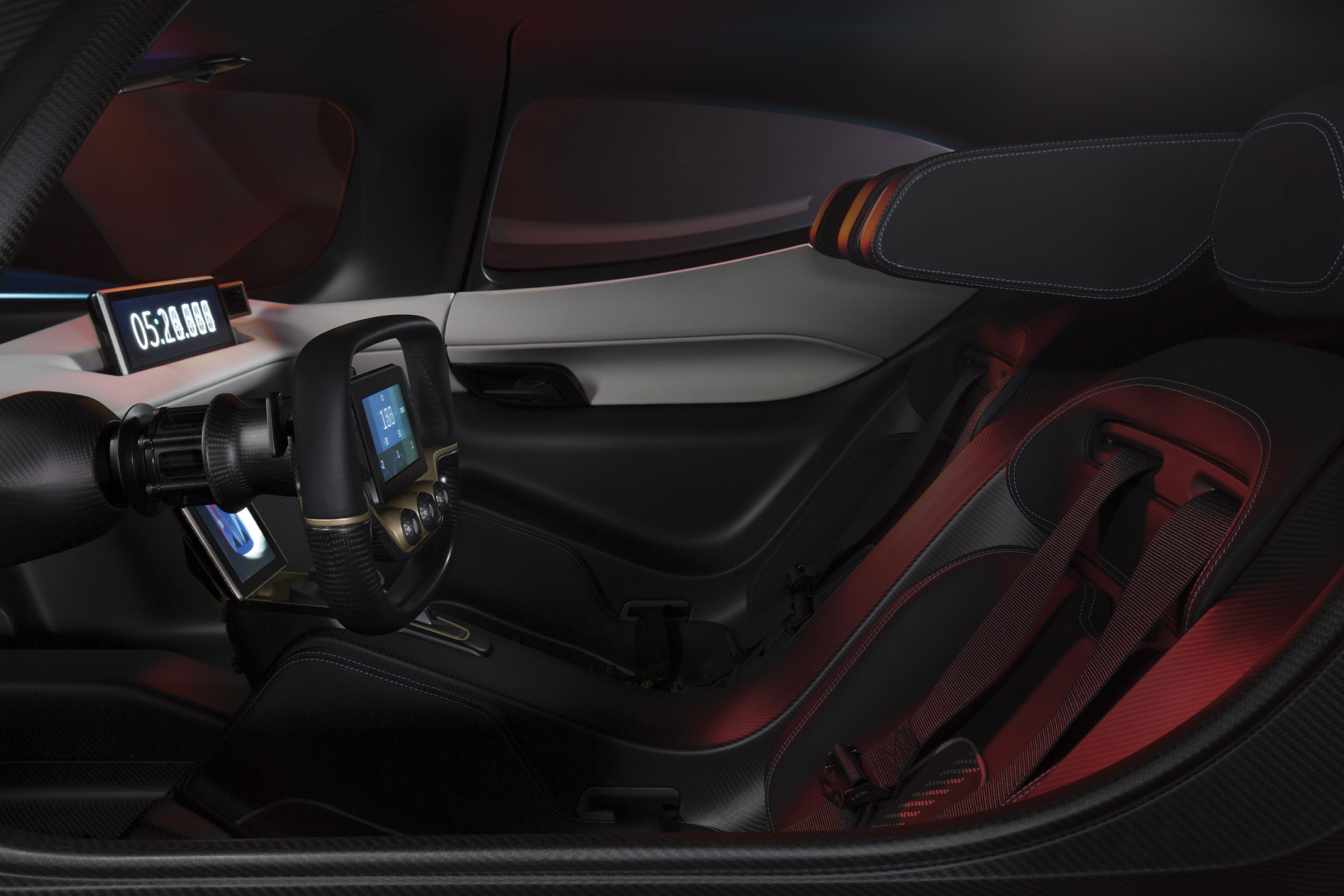 NextEV NIO EP9 electric hypercar - seats