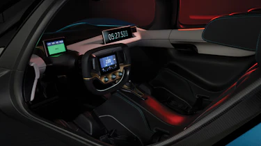 NextEV NIO EP9 electric hypercar - inside