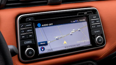 New Nissan Micra - sat-nav