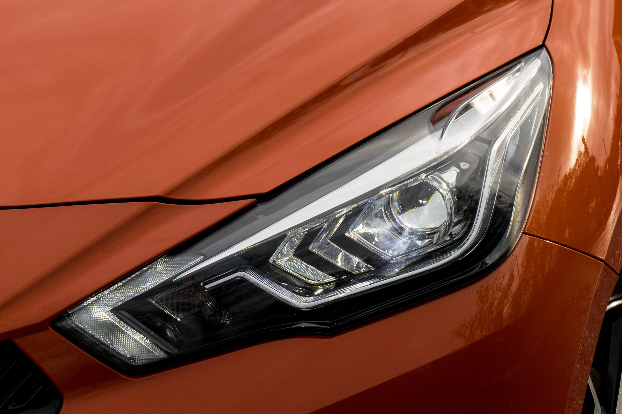 New Nissan Micra - front light detail