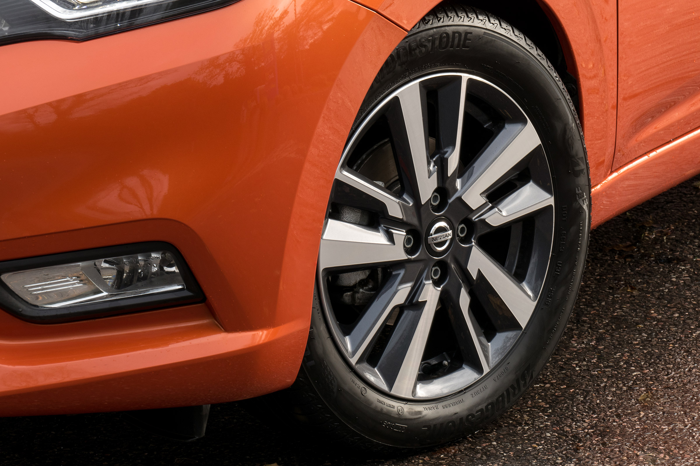New Nissan Micra - wheel detail