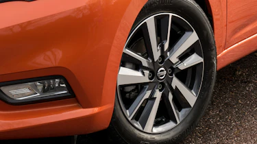 New Nissan Micra - wheel detail