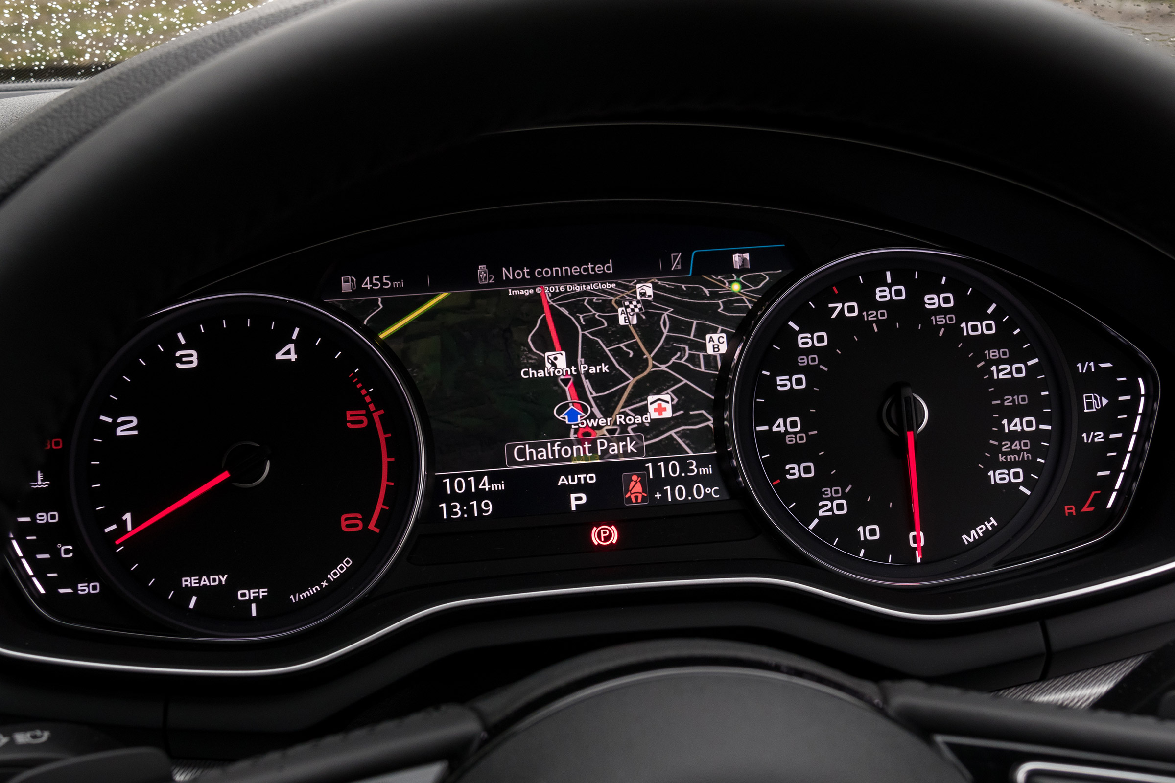 Audi A5 Coupe 2.0 TDI - dials