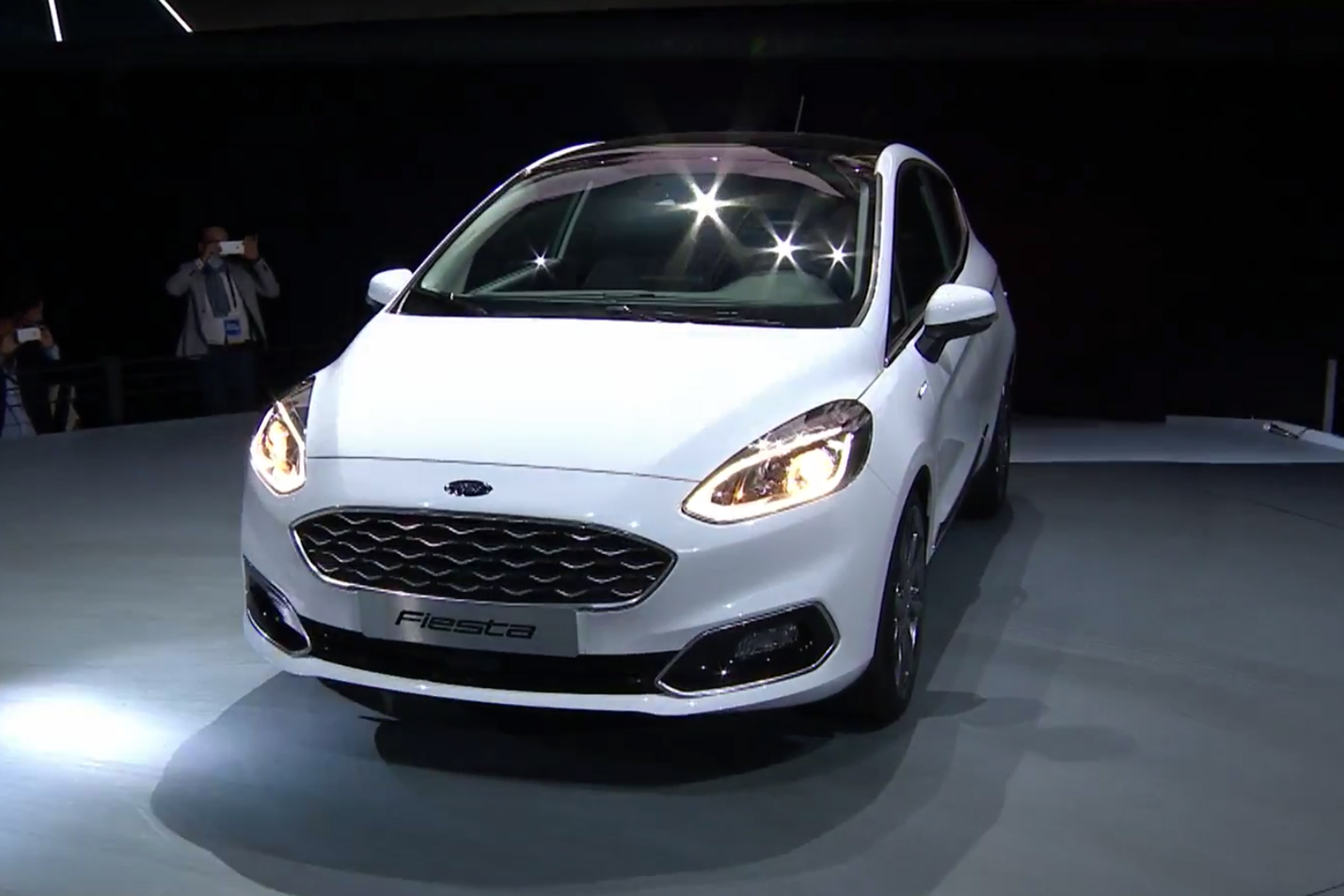 New 2017 Ford Fiesta Vignale - reveal front