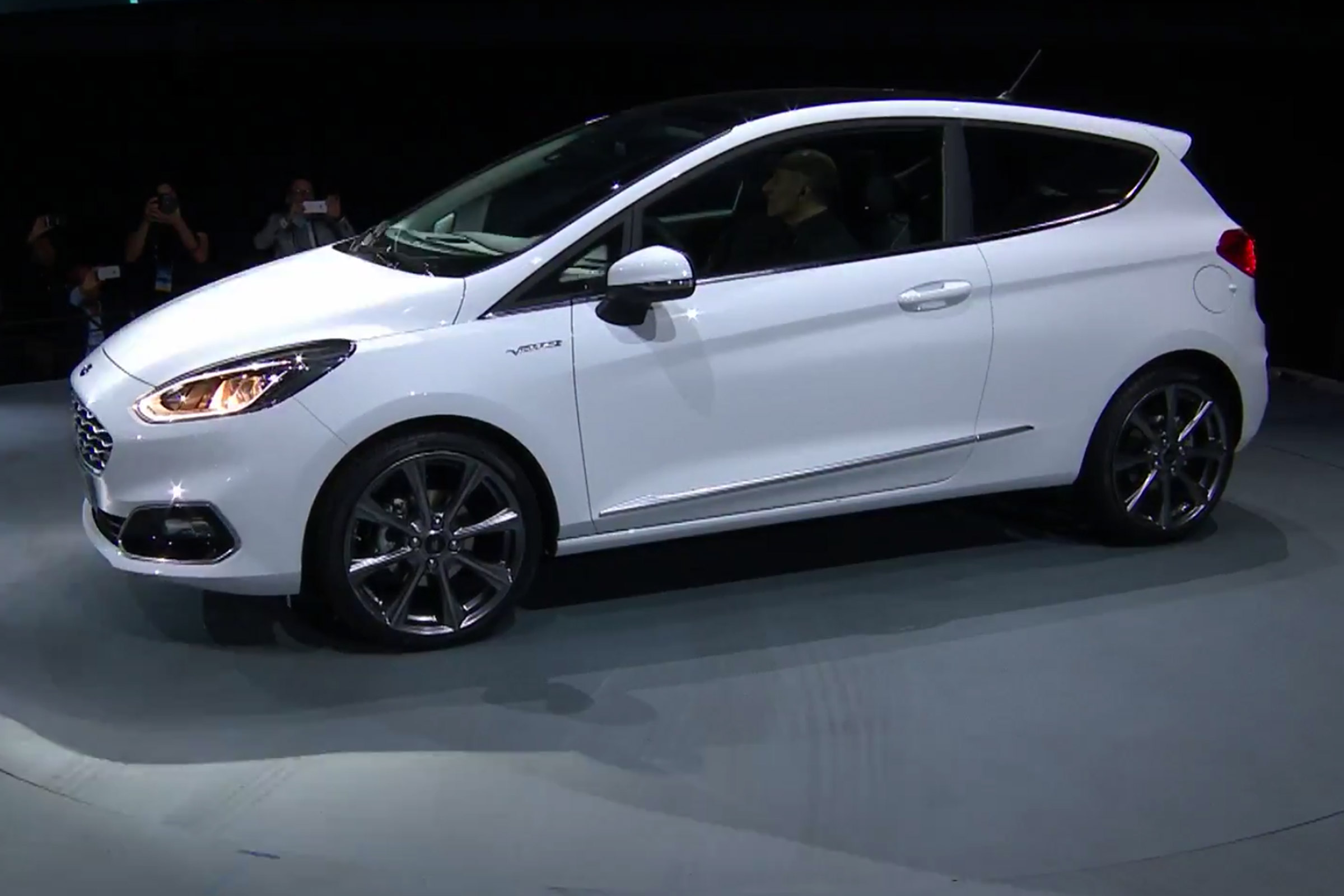 New 2017 Ford Fiesta Vignale - reveal front