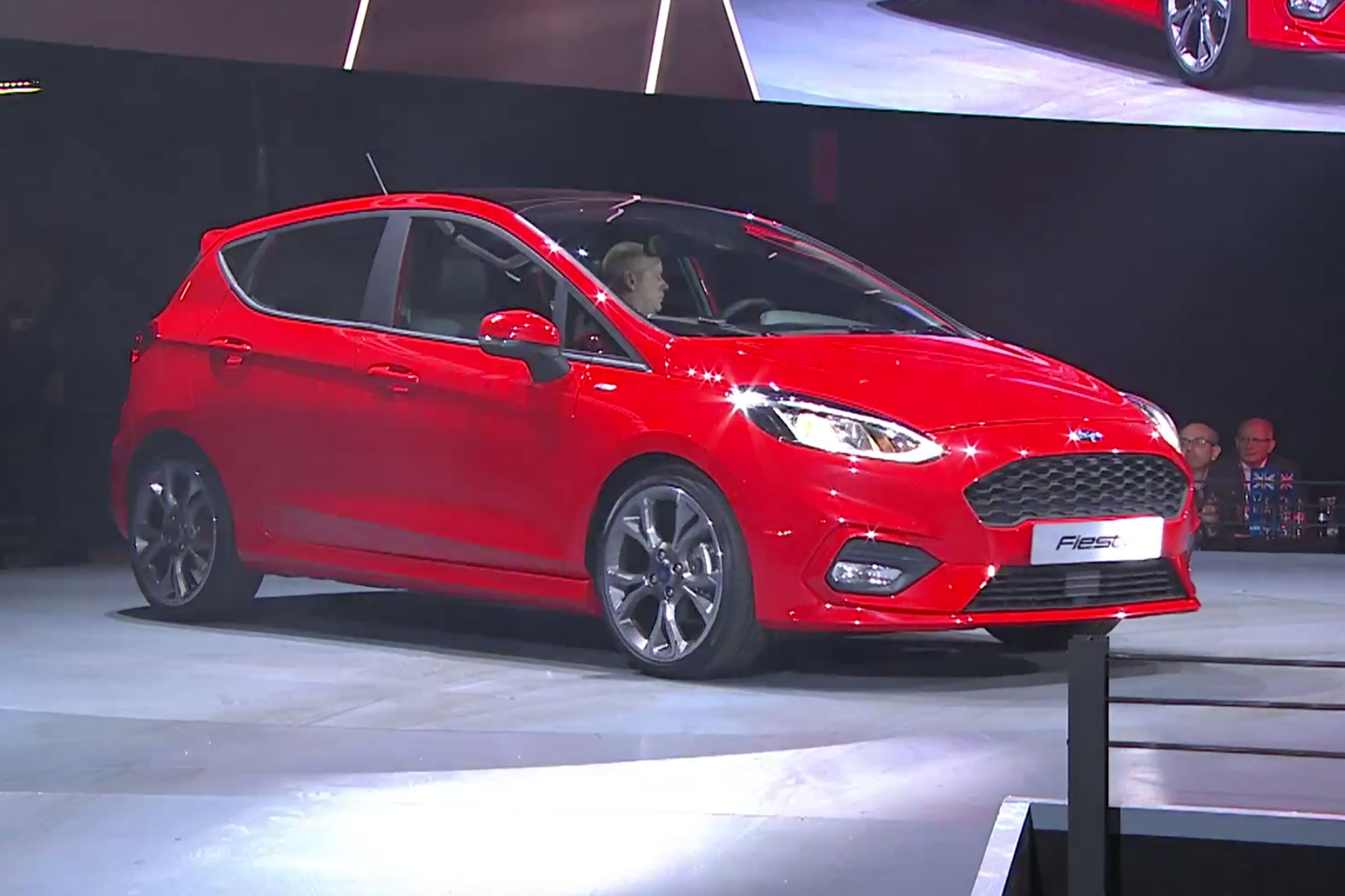 New 2017 Ford Fiesta ST-Line - reveal front static