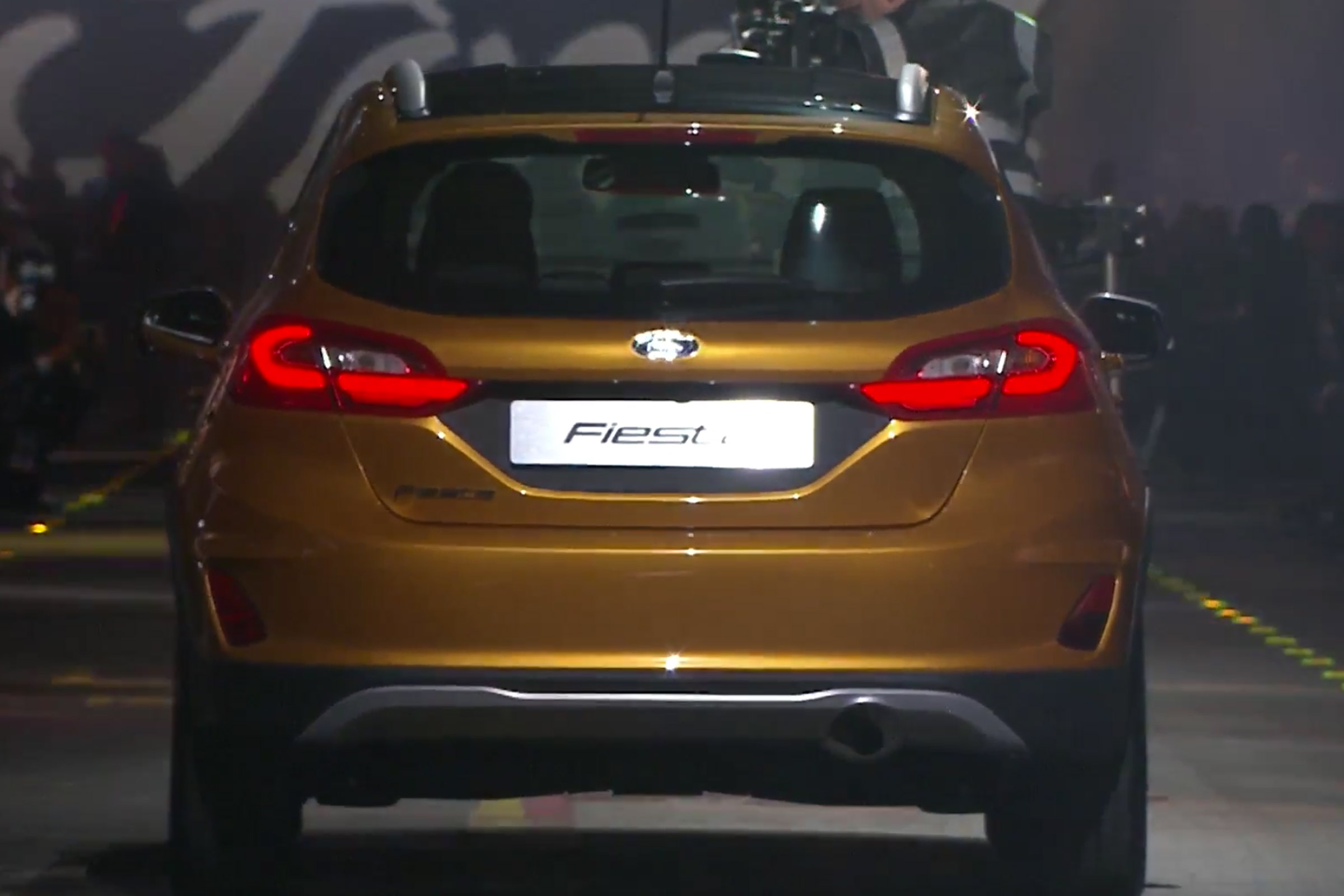 New 2017 Ford Fiesta Titanium - reveal full rear