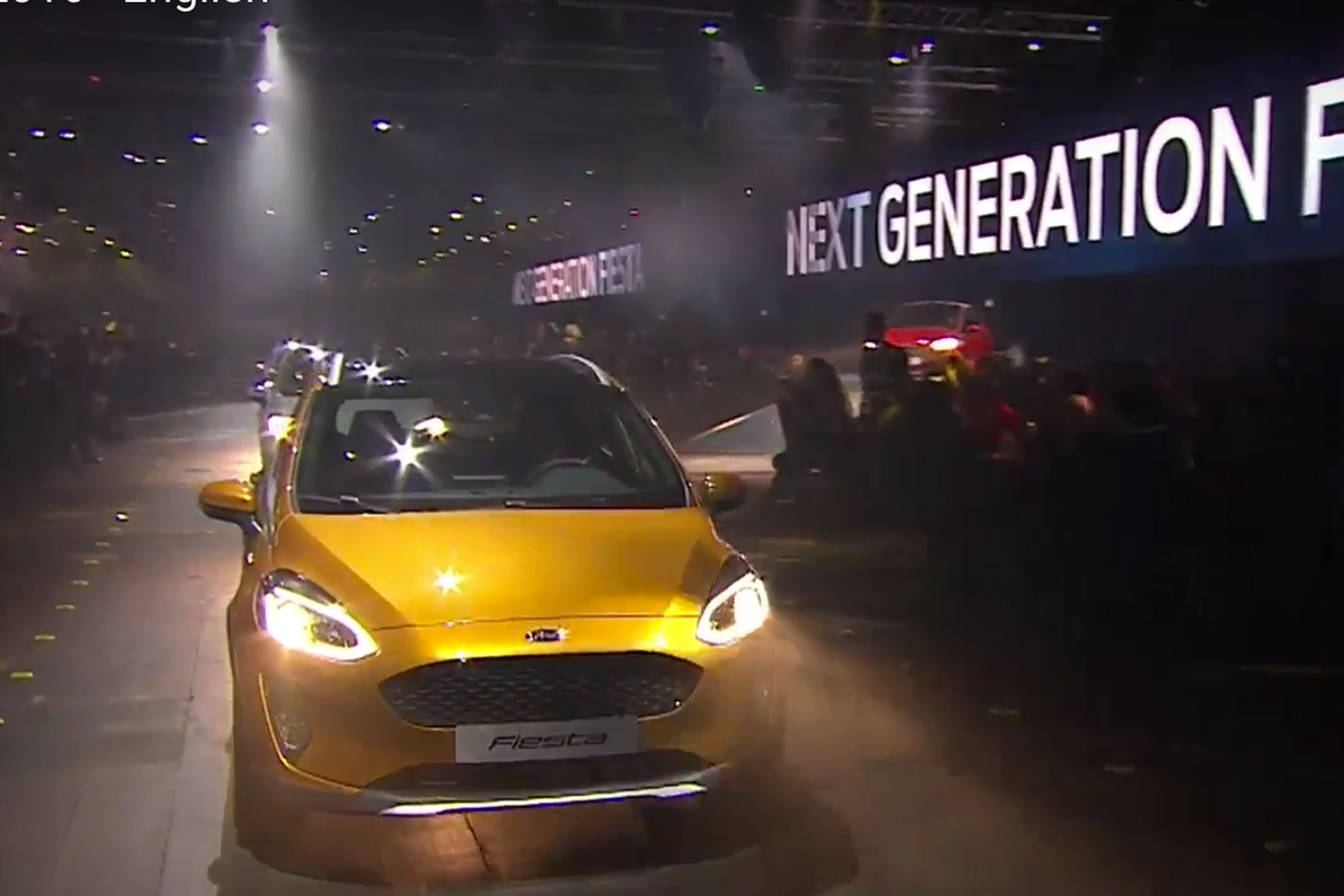 New 2017 Ford Fiesta Active - reveal front