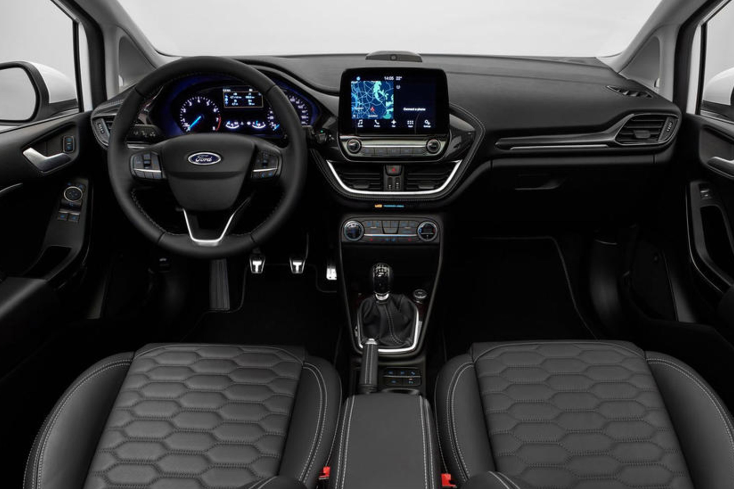 2017 Ford Fiesta interior