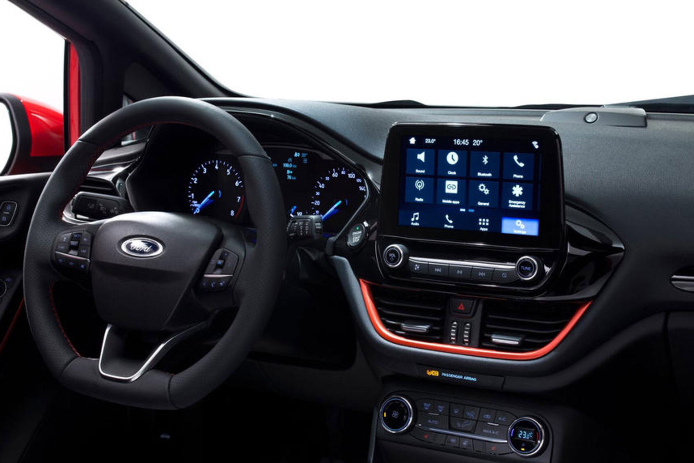 2017 Ford Fiesta interior 