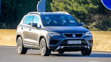 SEAT Ateca Cupra on road