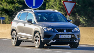 SEAT Ateca Cupra on road