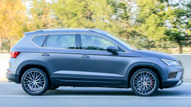 SEAT Ateca Cupra on road