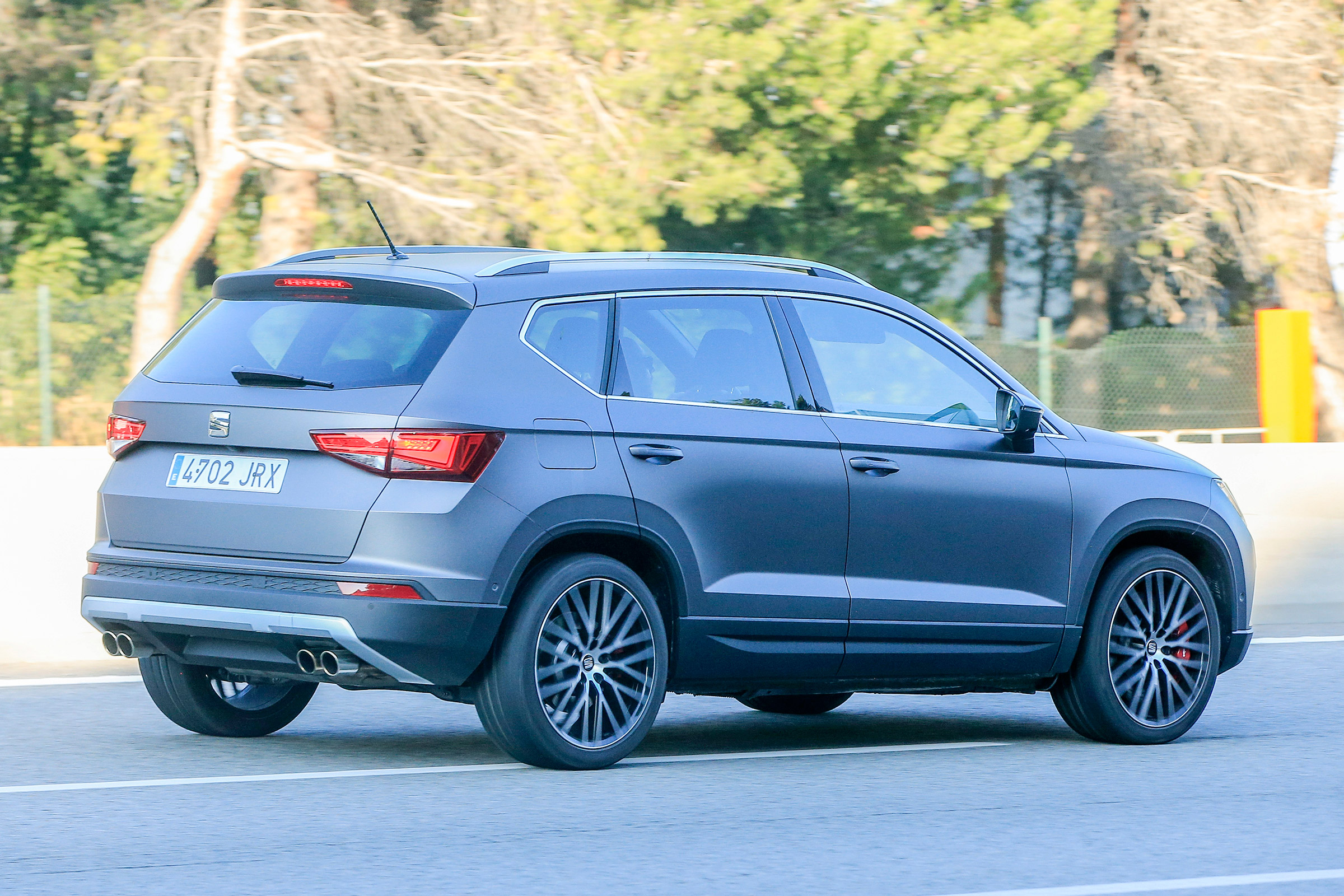 SEAT Ateca Cupra on road