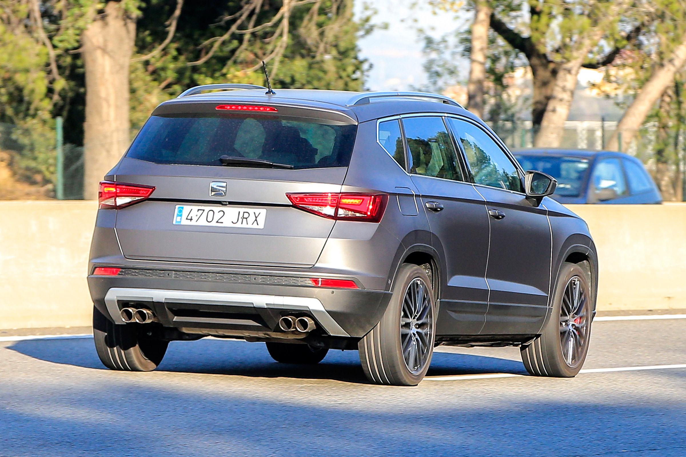 SEAT Ateca Cupra on road
