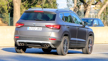 SEAT Ateca Cupra on road