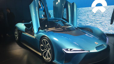 NextEV NIO EP9 electric hypercar - front launch
