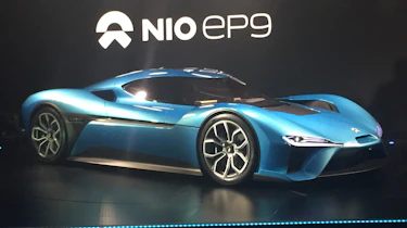 NextEV NIO EP9 electric hypercar - front reveal
