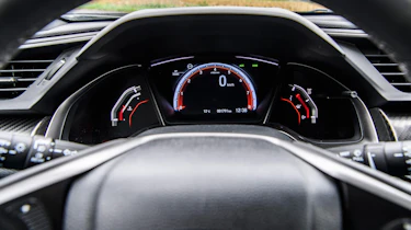 Honda Civic 2016 prototype - steering wheel