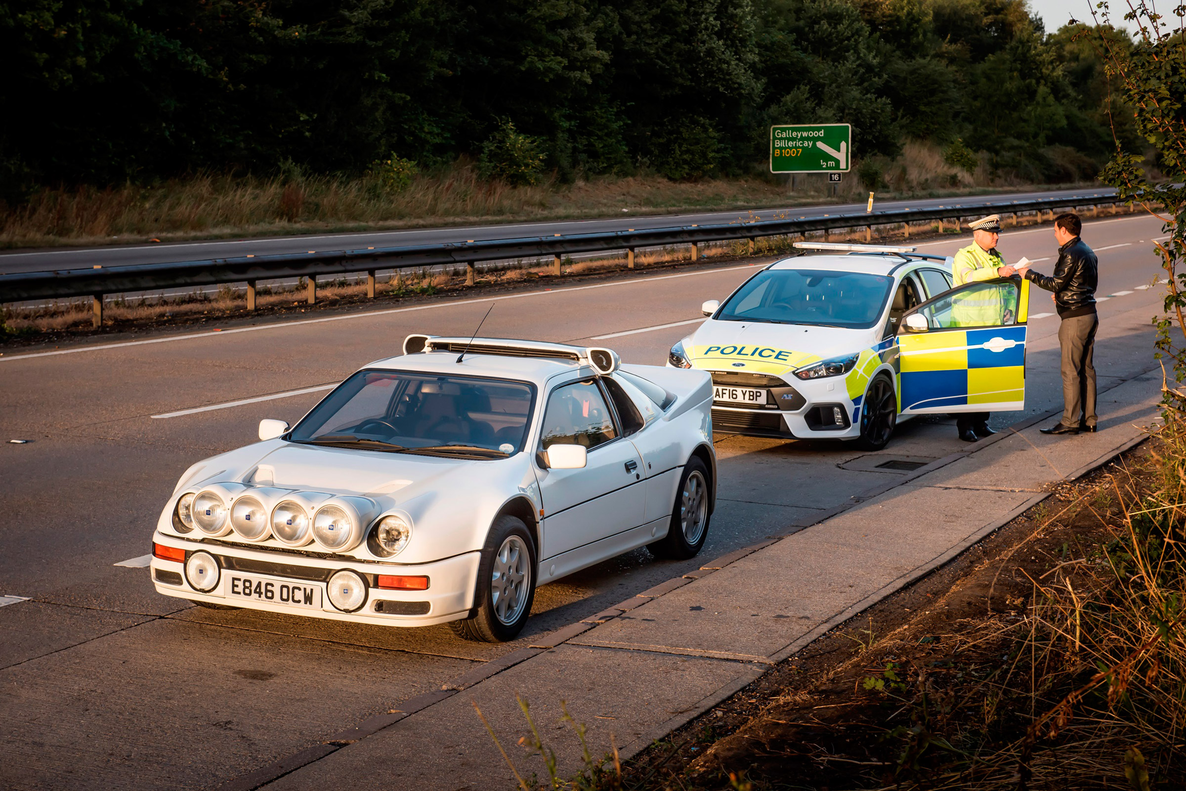 Ford Focus RS Police Car
