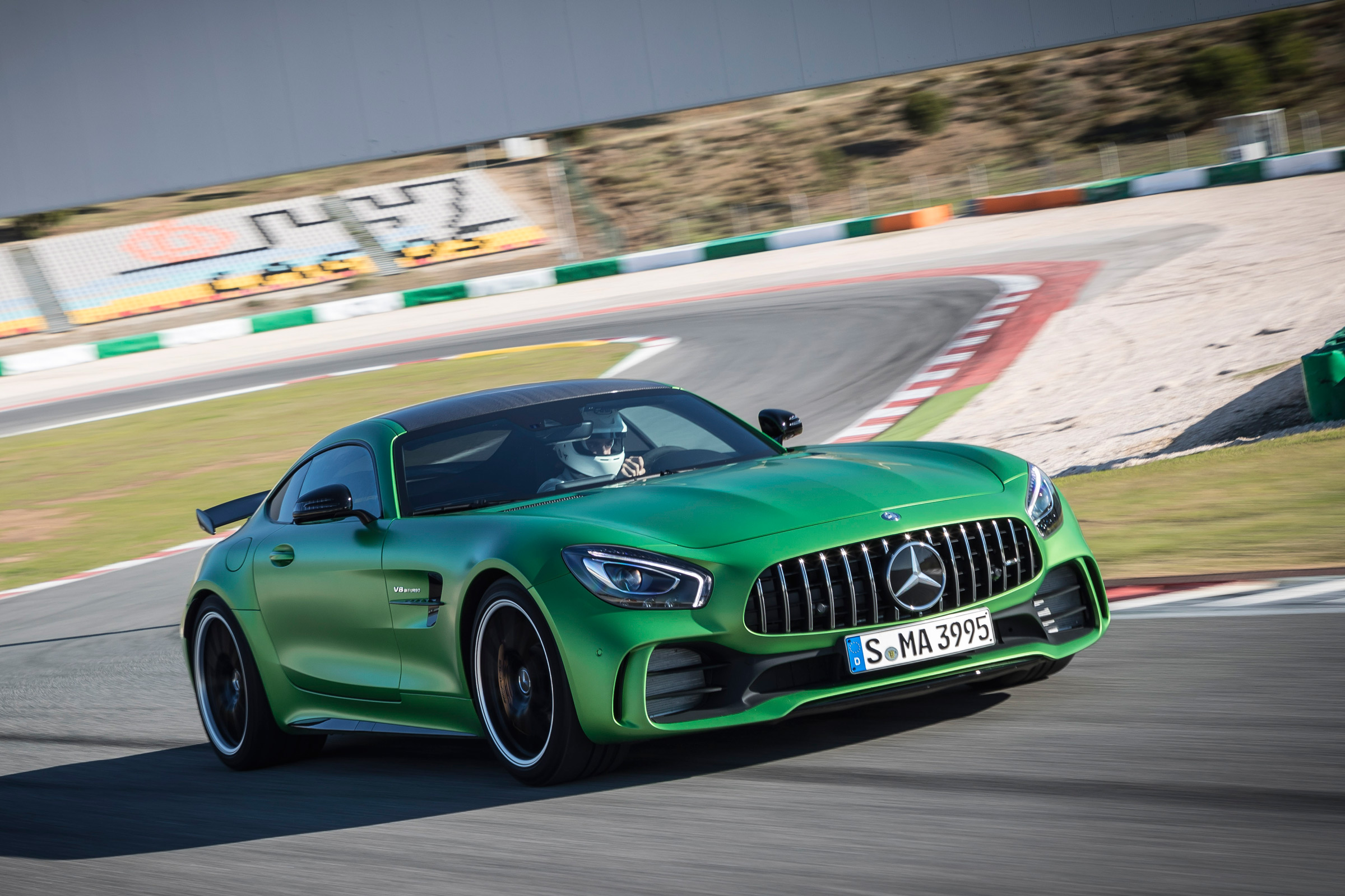 Mercedes-AMG GT R - track front cornering