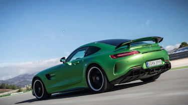 Mercedes-AMG GT R - track rear tracking