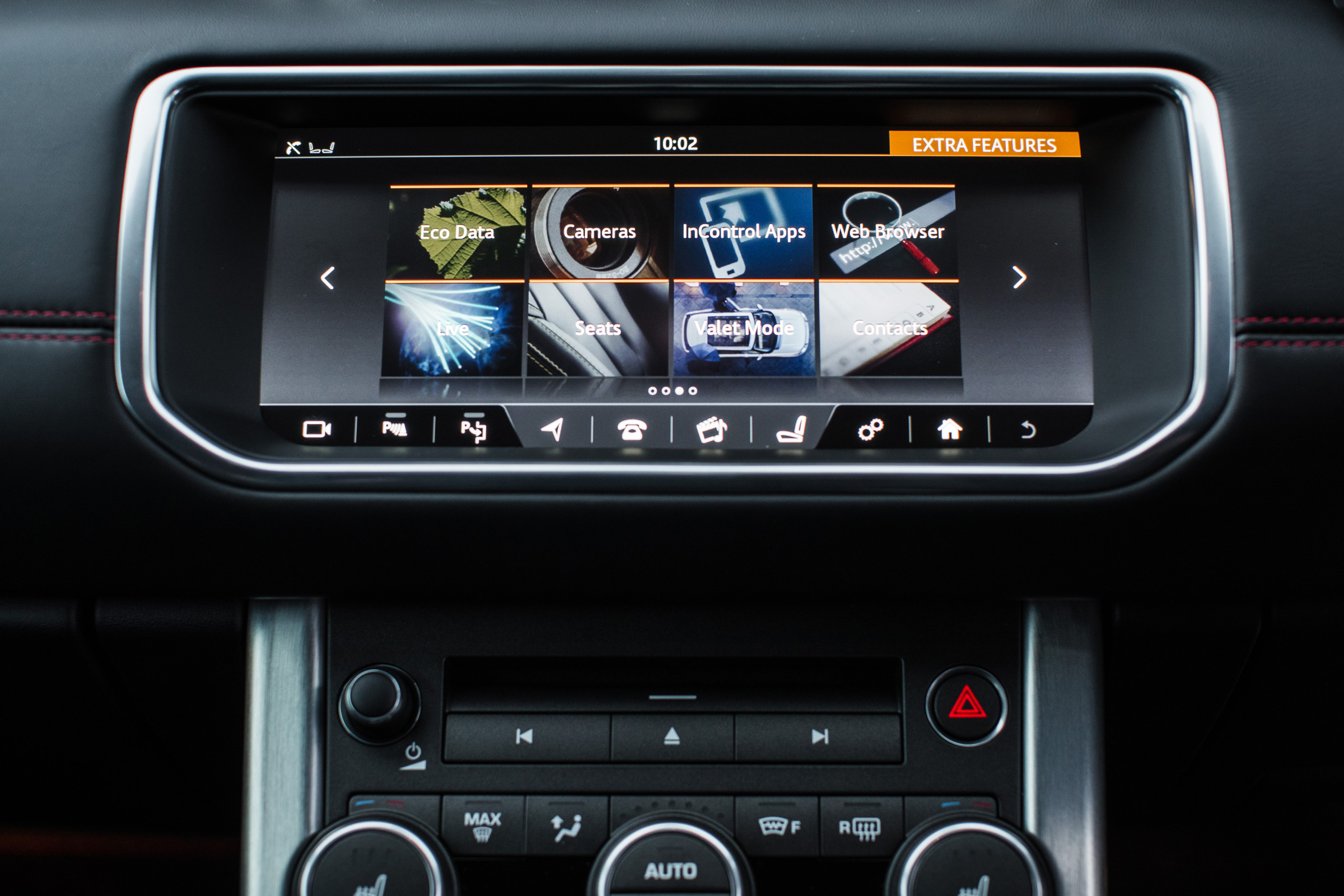 Range Rover Evoque Ember - infotainment