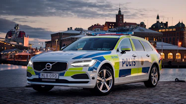 Volvo V90 Police Car