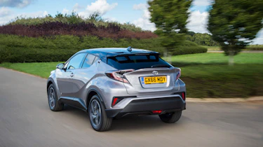 Toyota C-HR petrol - rear three quarter