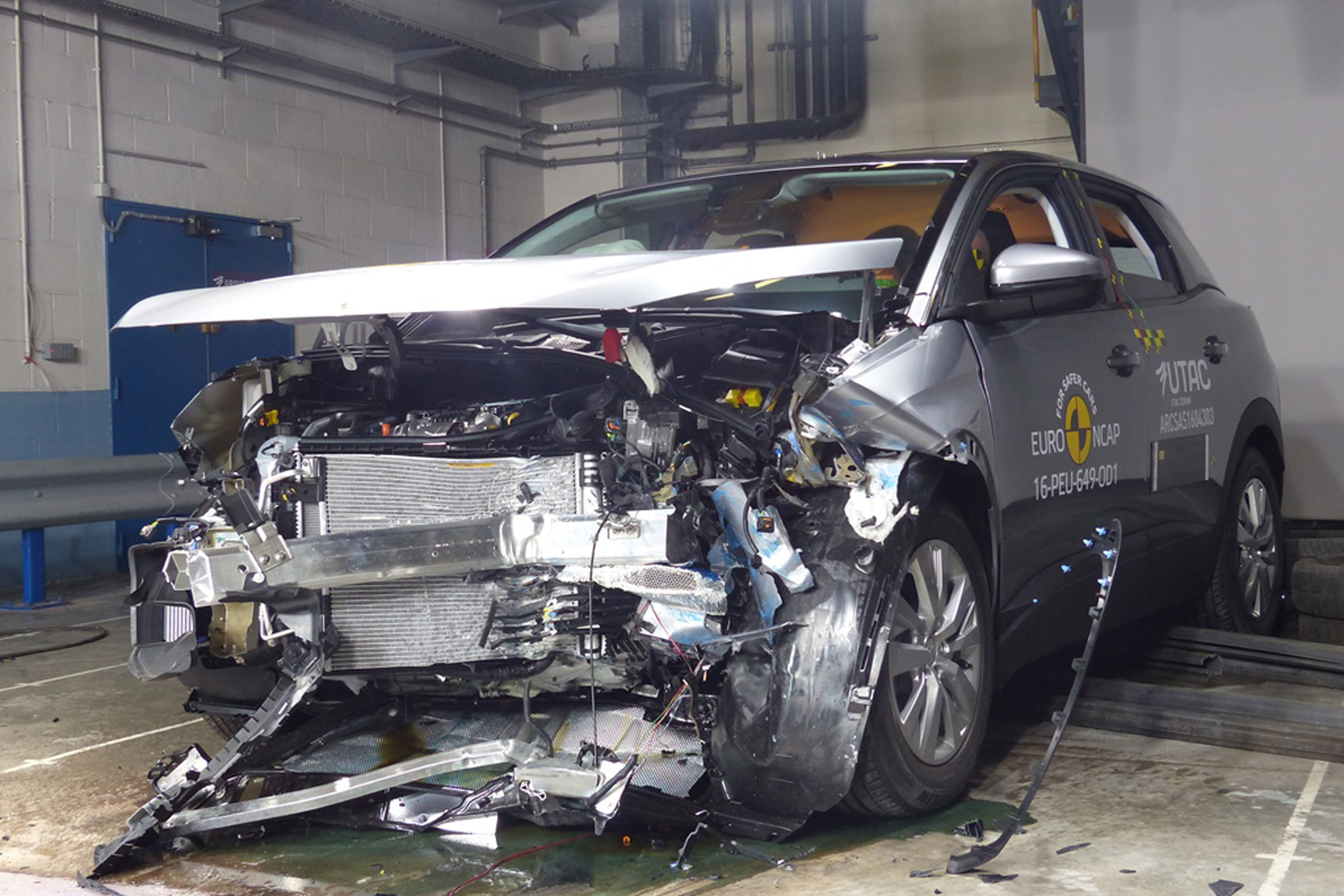 Peugeot 3008 safety NCAP test
