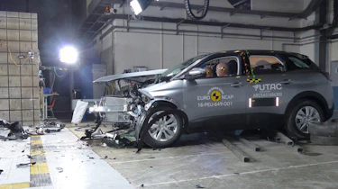 Peugeot 3008 safety NCAP test