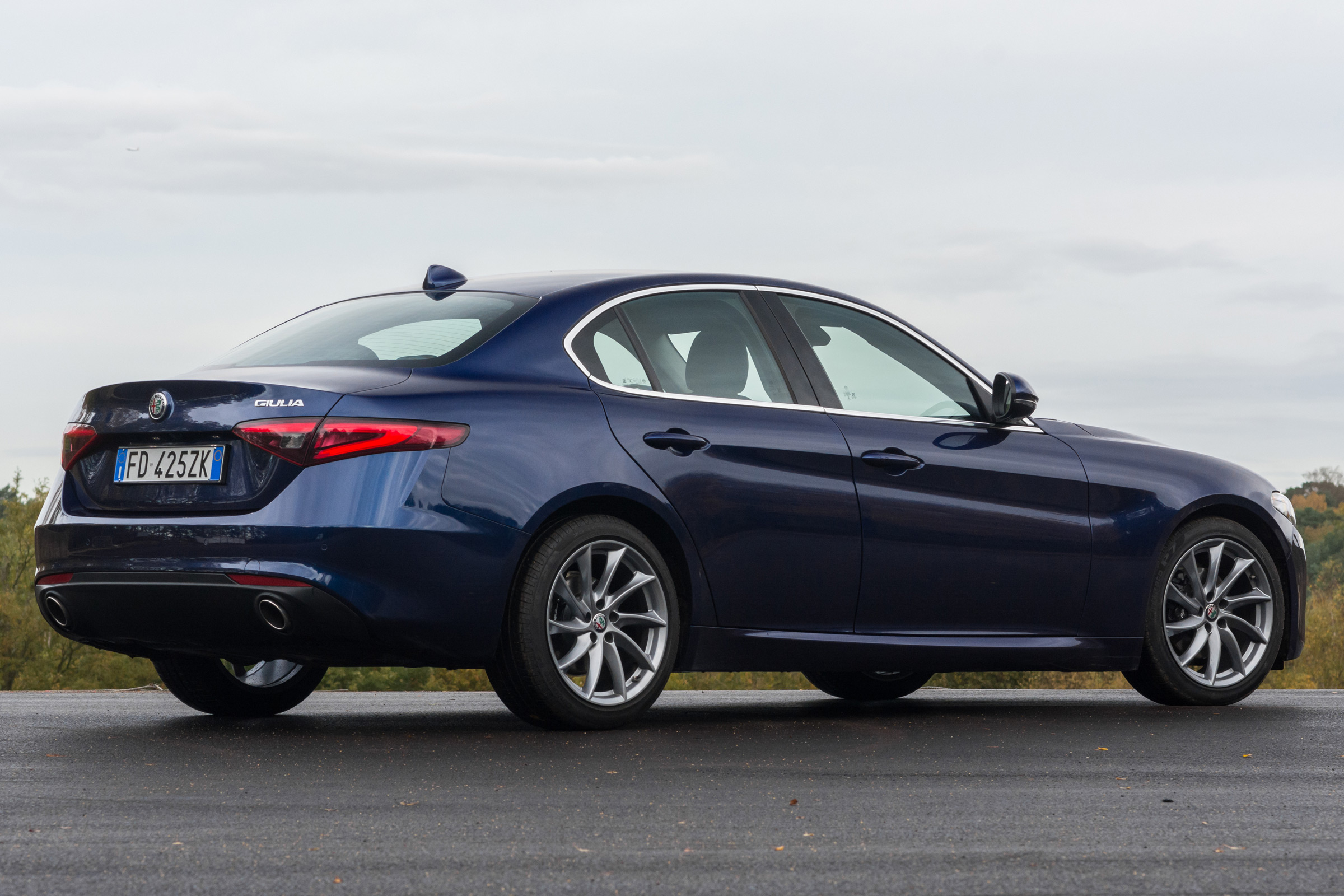 Alfa Romeo Giulia - rear quarter