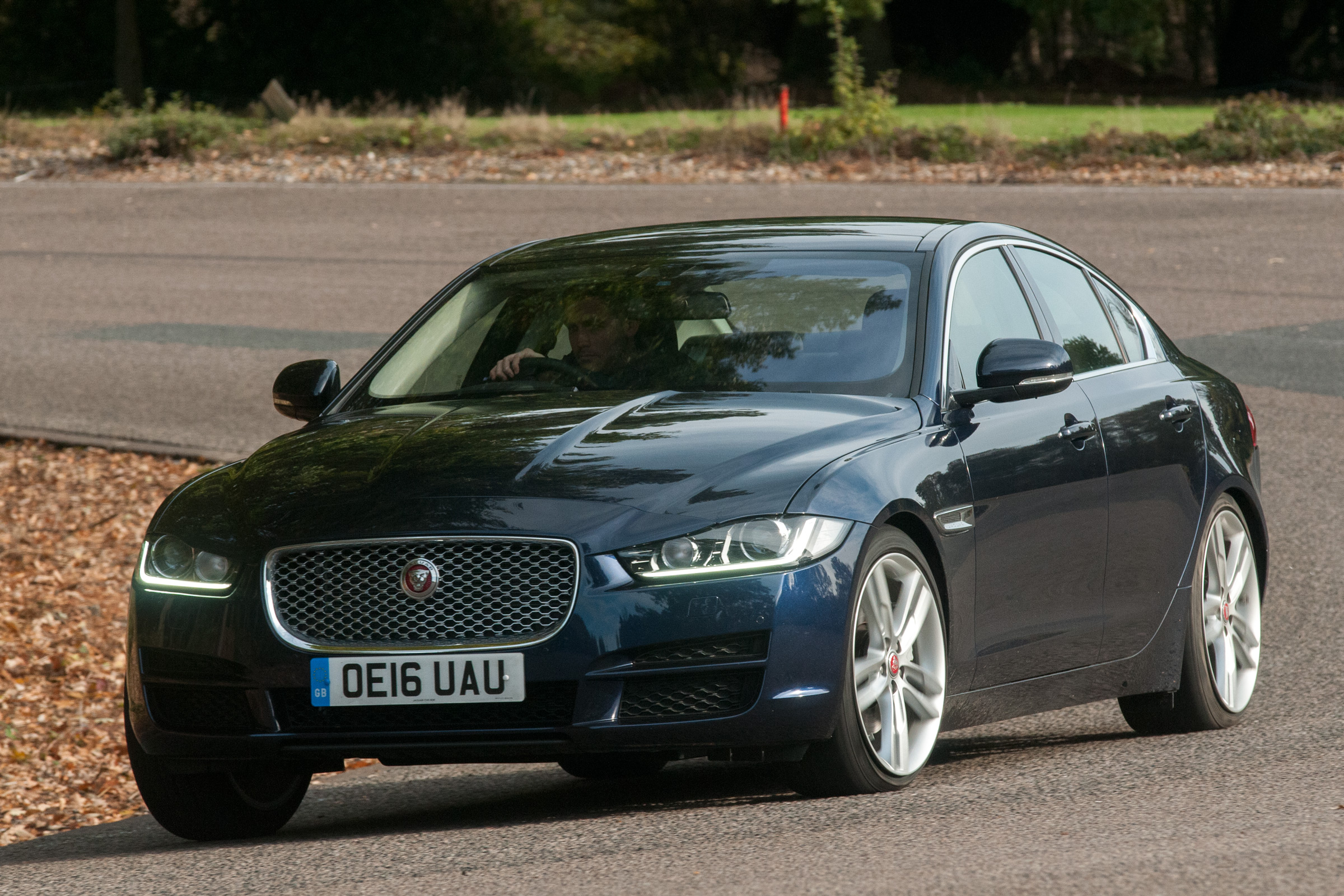 Jaguar XE - front cornering