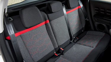 Citroen C3 - rear seats