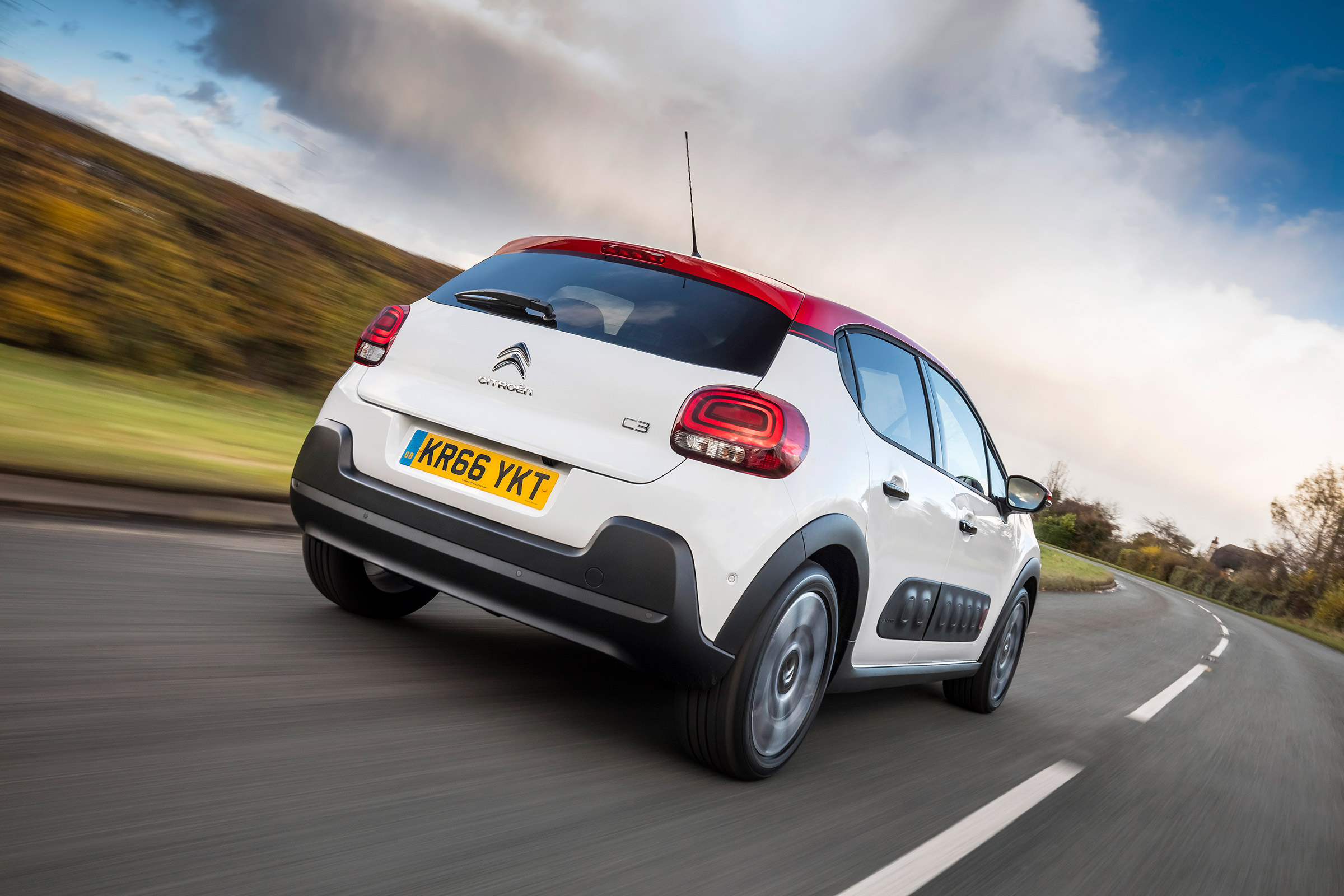 Citroen C3 - rear tracking