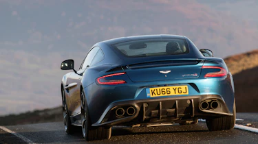 Aston Martin Vanquish S - rear cornering