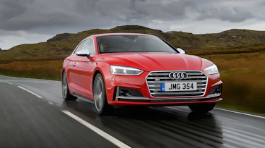 Audi S5 Coupe - front tracking