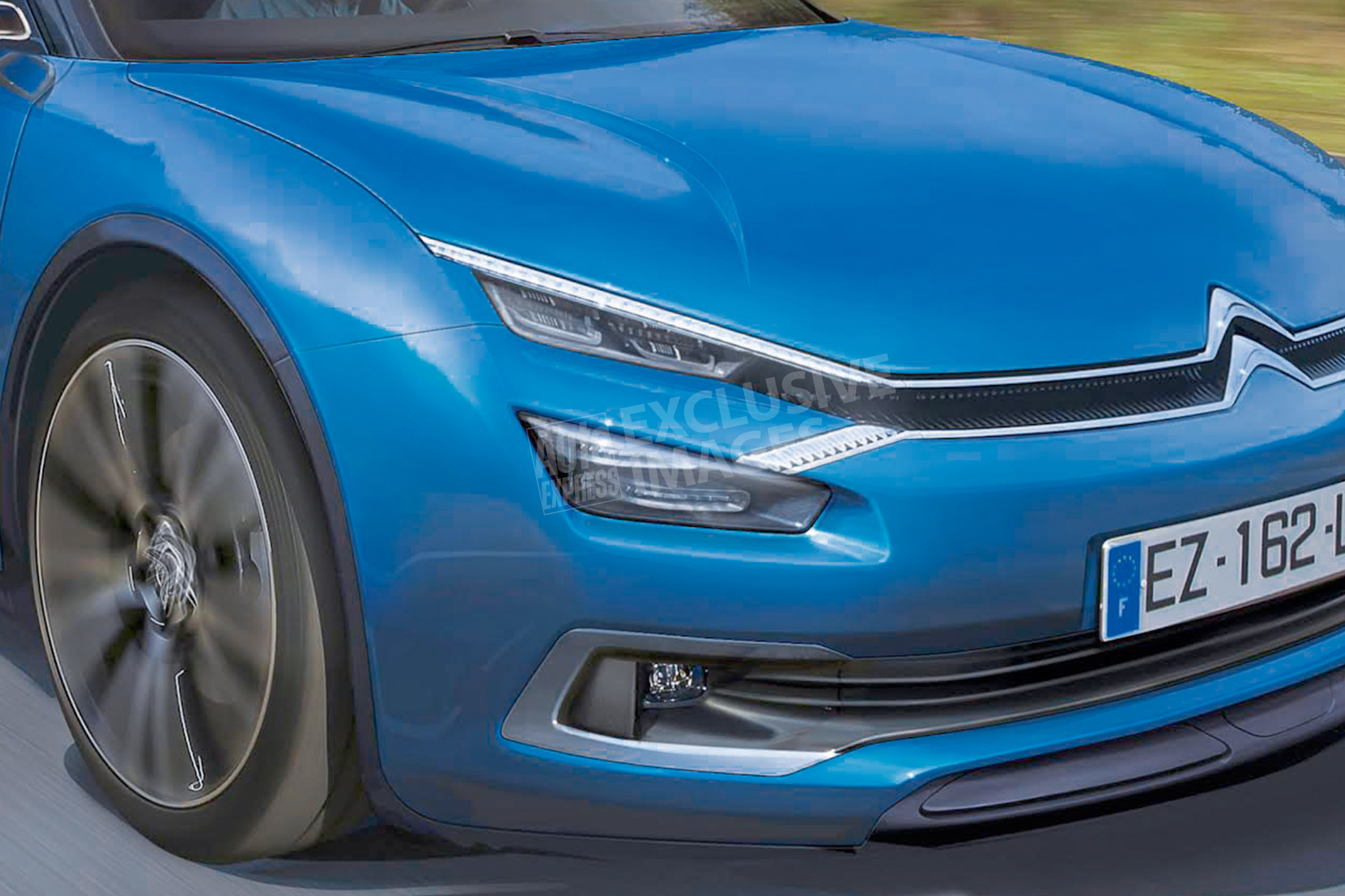 Citroen C5 - front detail (watermarked)
