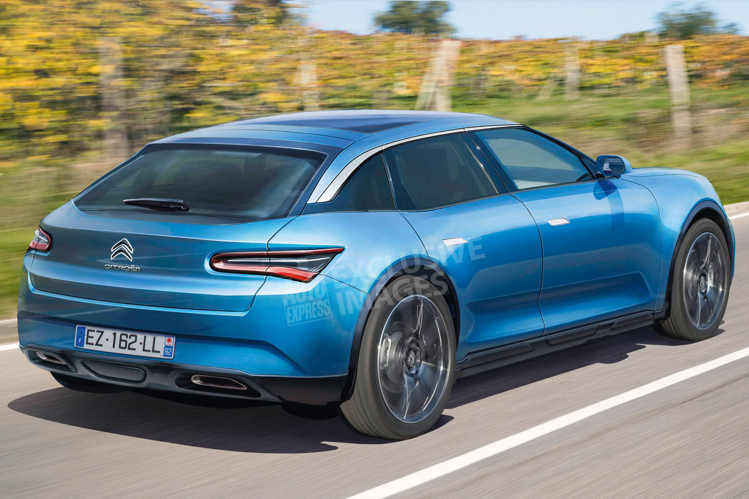 Citroen C5 - rear (watermarked)
