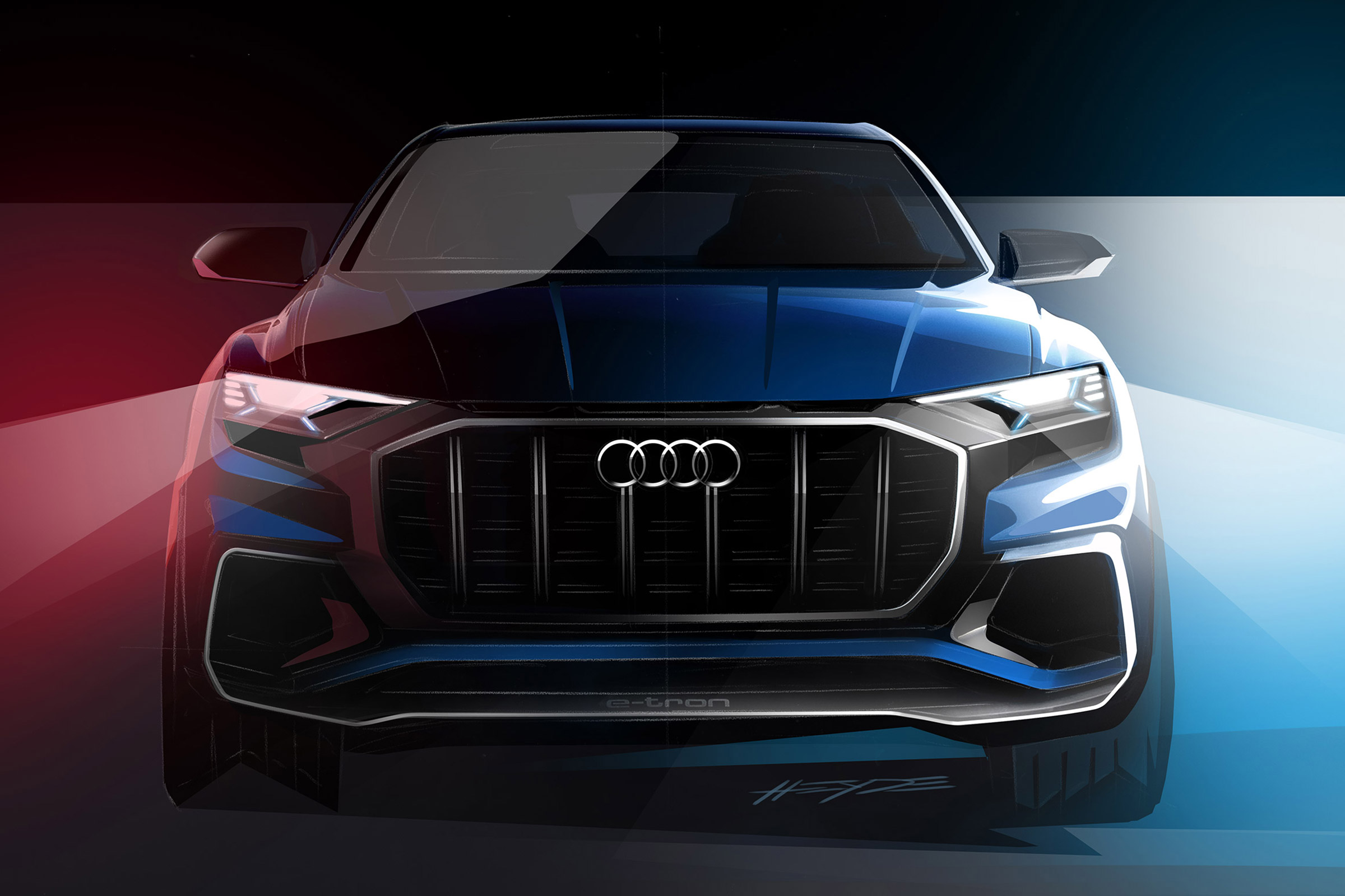 Audi Q8 - front teaser