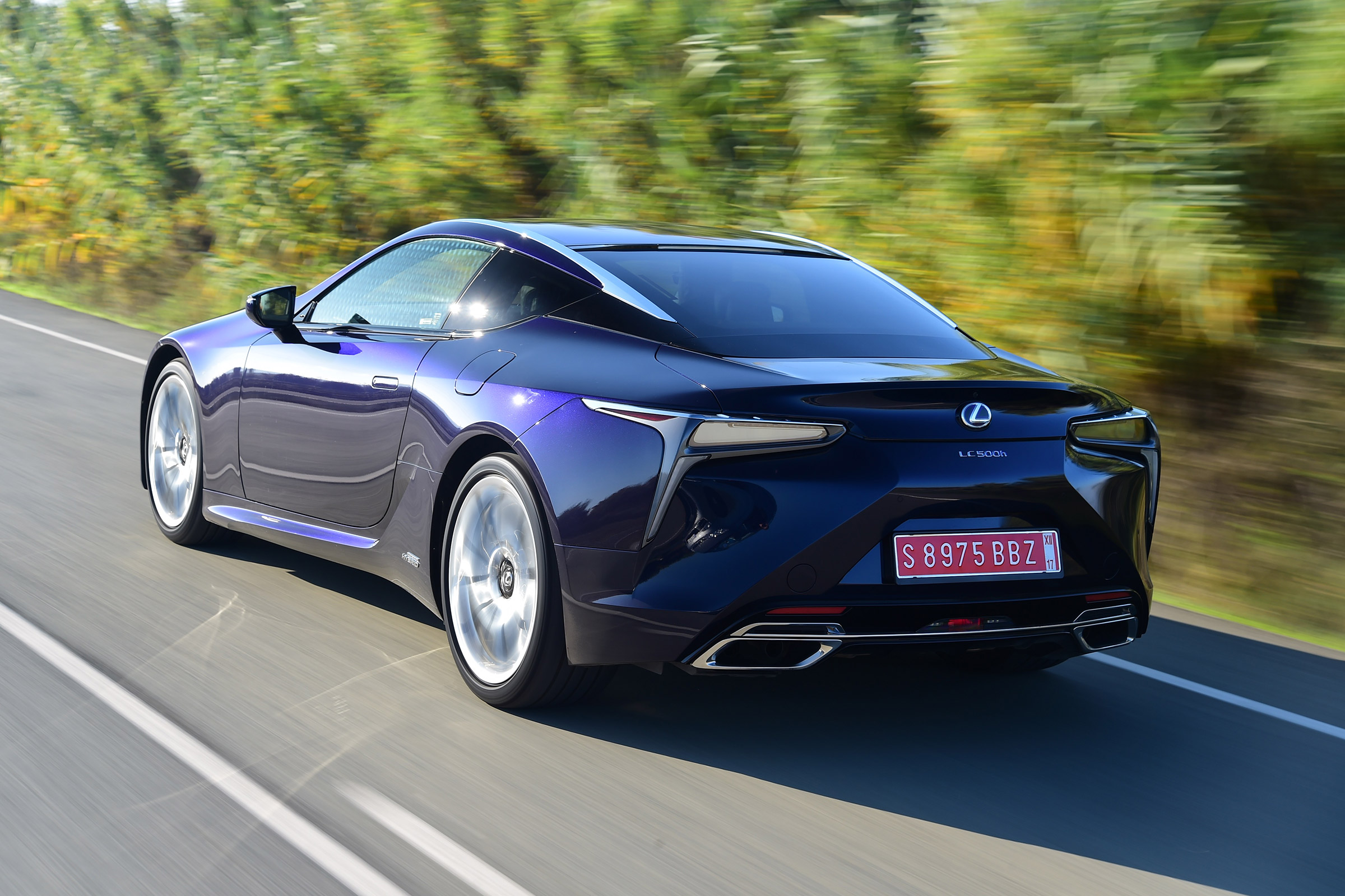 Lexus LC 500h - rear