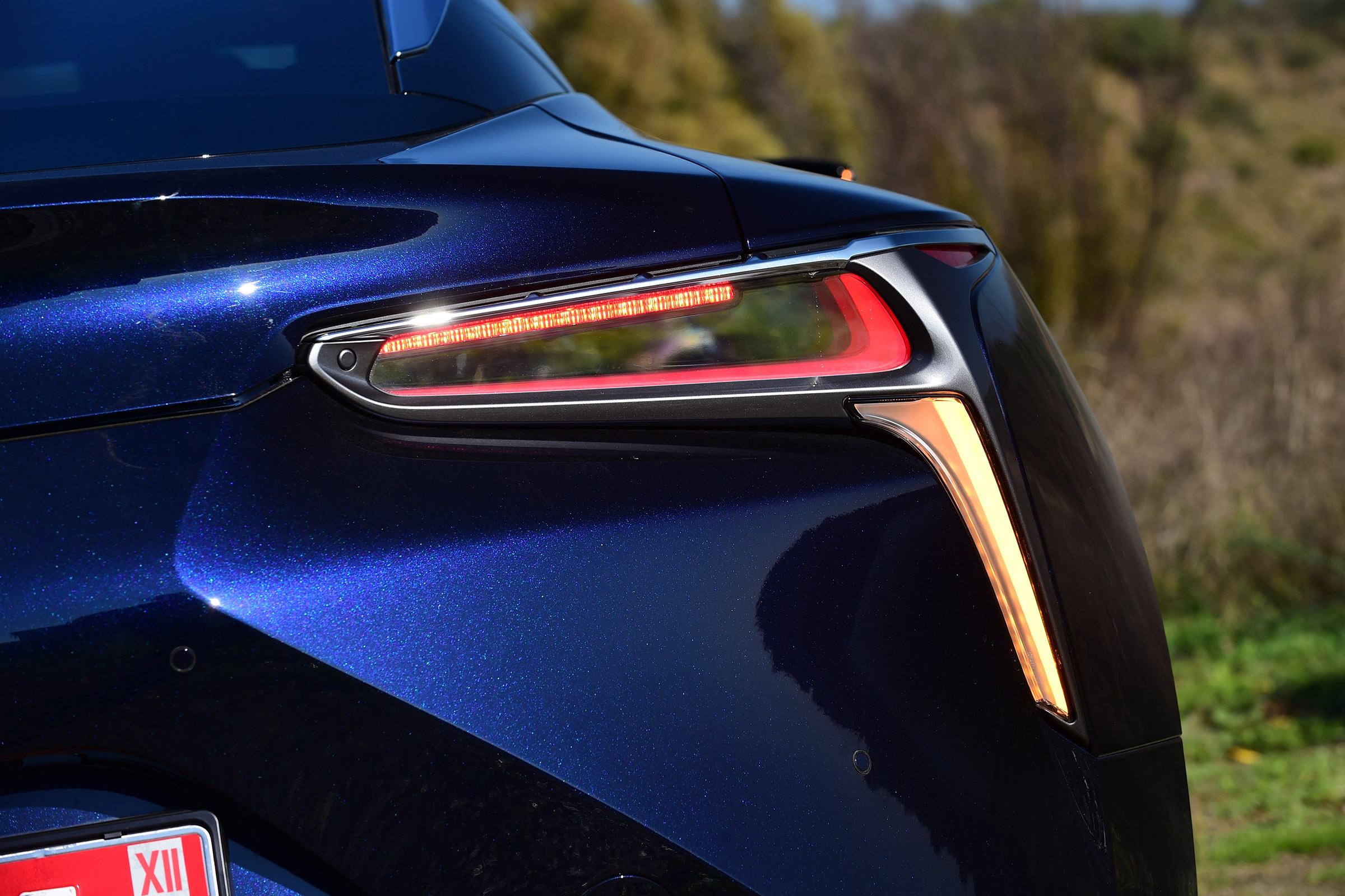 Lexus LC 500h - rear light detail