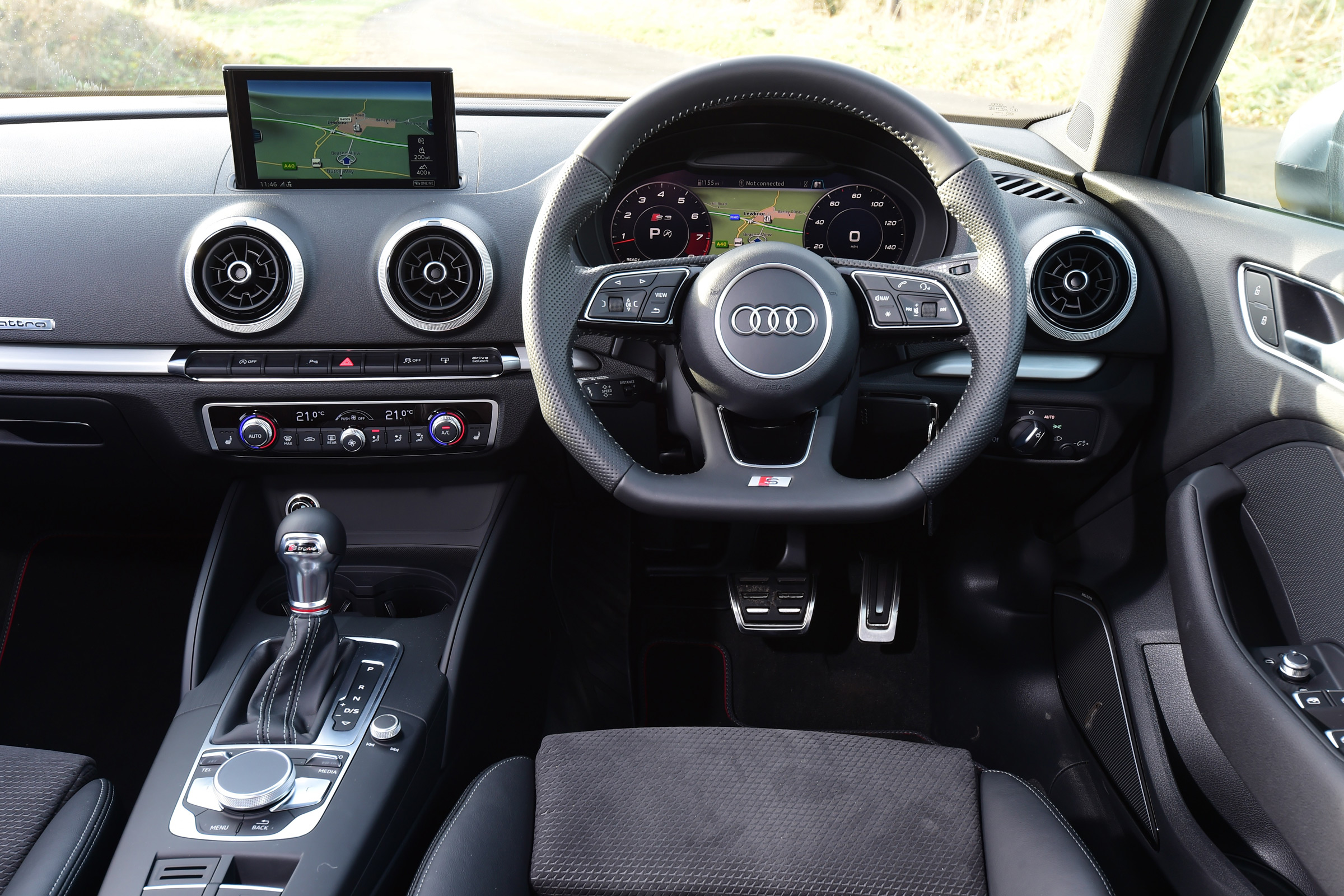Audi S3 saloon 2017 - interior