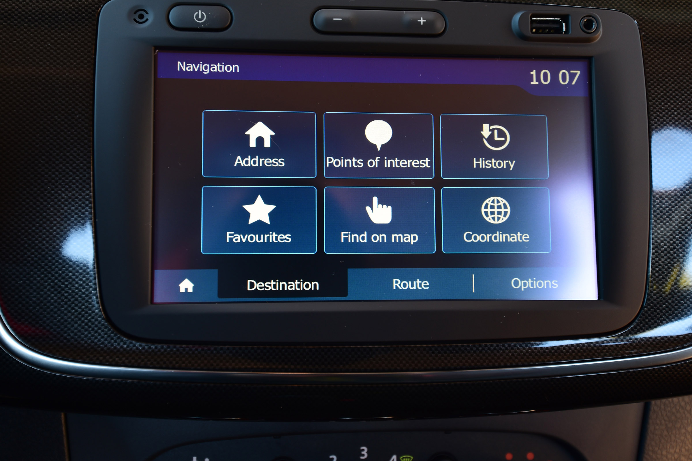 Dacia Sandero 2017 facelift screen