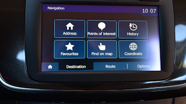 Dacia Sandero 2017 facelift screen