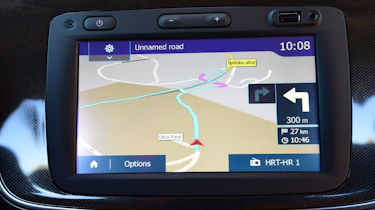 Dacia Sandero 2017 facelift map