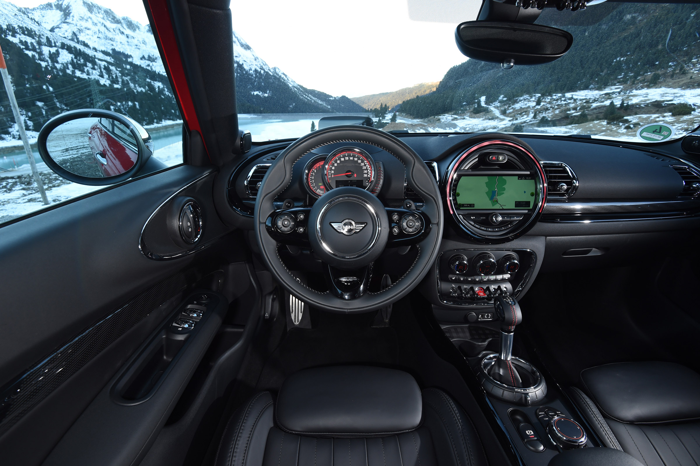New MINI Clubman JCW 2017 dash