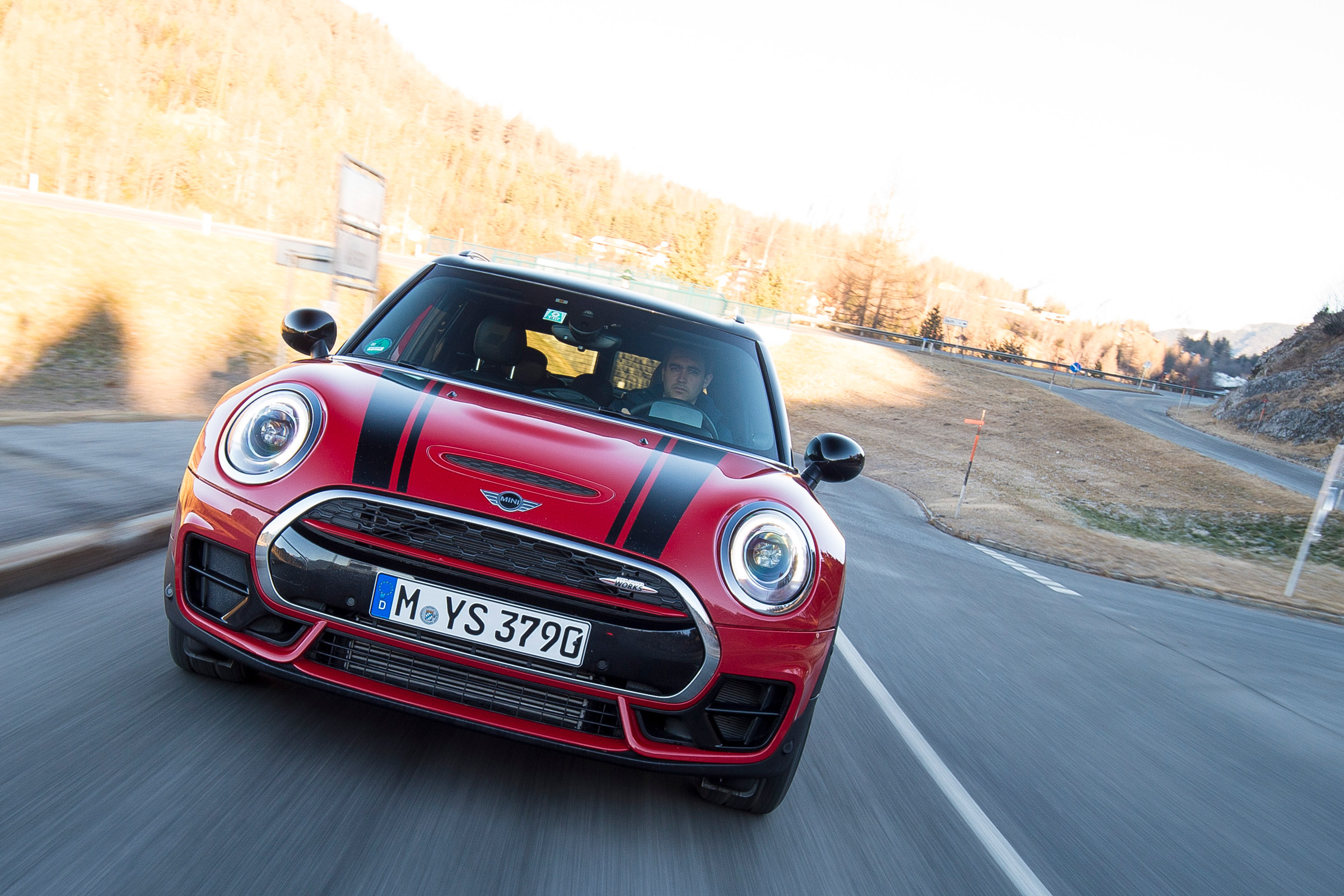 New MINI Clubman JCW 2017 nose