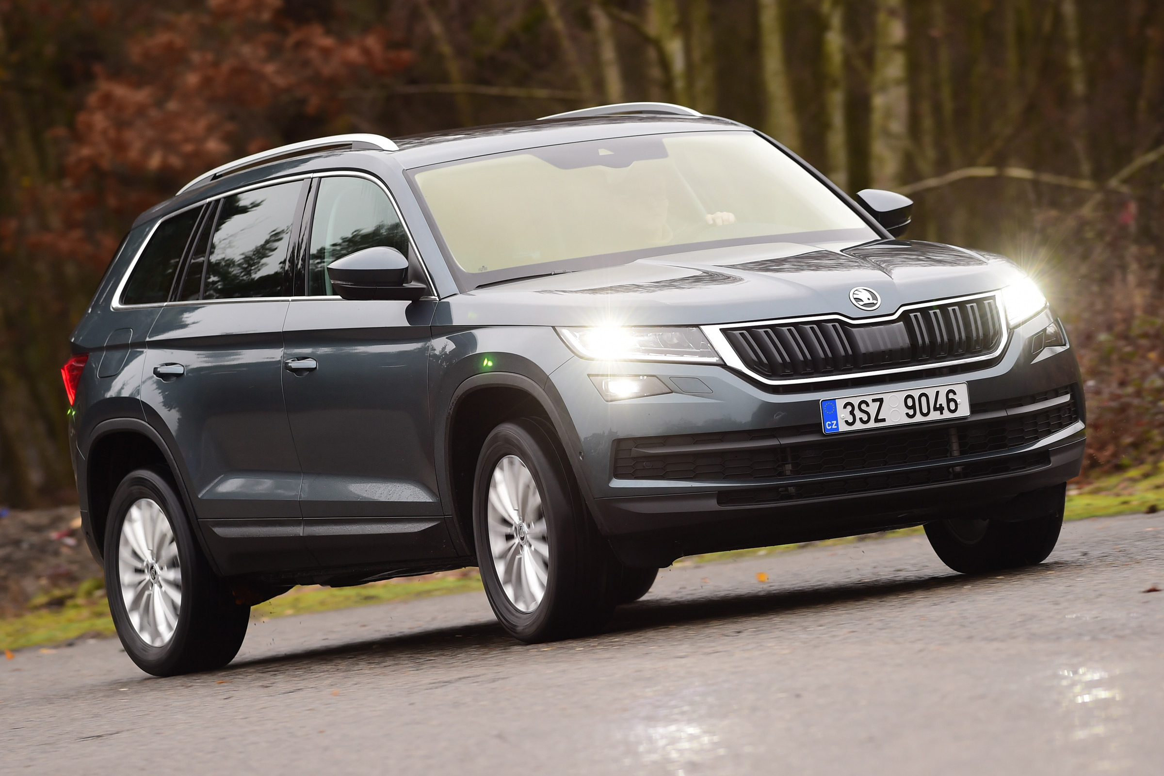 Skoda Kodiaq - front cornering
