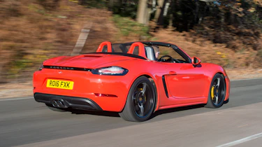 Porsche 718 Boxster S - rear action
